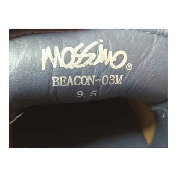 NEW Mossimo Women's Beacon Navy Blue Leather Loafers with Gold Buckle(Size: 9.5) - Picture 7 of 8